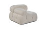 Atelier Del Sofa Sofá 1 Plaza Beige 95x95x75 cm